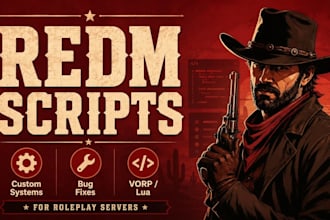 develop redm server with the best framework, redm premium scripts, redm server