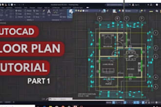 professional autocad floor plans and architectural drawings