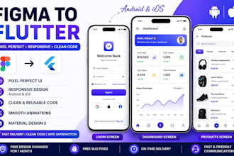 convert figma to flutter and design to flutter in short time