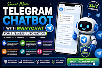 build ai telegram chatbot for business automation and lead generation