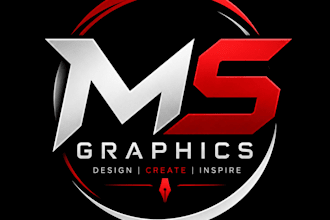ms graphics visiting card