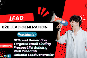 generate sales leads with b2b lead generation and marketing