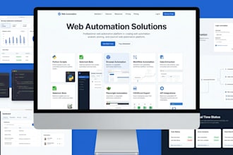 develop web automation, python scripts, selenium bot and browser automation