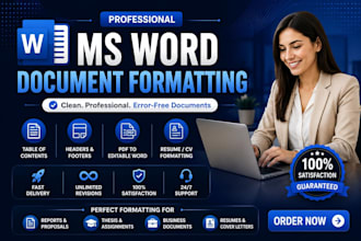 professionally format your word document