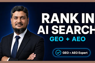 do website geo aeo and local SEO to rank your website in ai