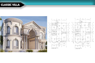 redraw your architectural hand sketches or old blueprints into autocad