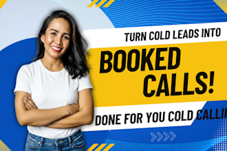 do cold calling, appointment setting, and lead generation