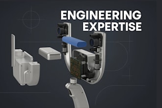 do 3d cad for 3d printing stl step custom functional parts stl edits, prototypes