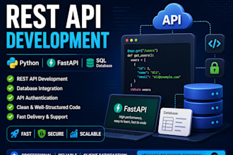 develop rest apis using python fastapi