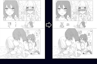 translate any manga, manhwa, webtoon or novel as possible