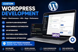 develop custom wordpress plugins and backend functionality
