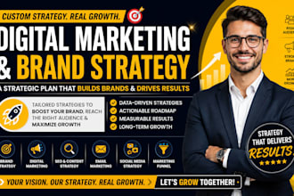 craft a digital marketing strategy and brand strategy
