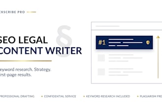 write SEO optimized legal content that drives traffic to your law firm