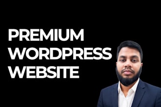 design a premium responsive wordpress website using elementor pro