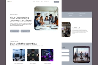 design modern landing pages in figma