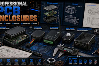 design a pcb enclosure for your electronic device