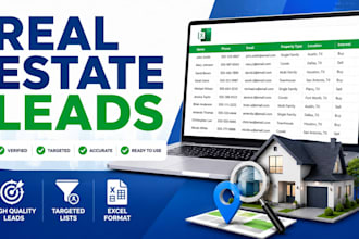 build verified USA real estate leads,skip tracing and cash buyer lists