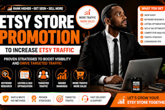 do etsy store promotion to increase etsy traffic