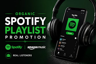 organic spotify playlist promotion spotify music promotion amazon music playlist