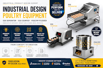 design industrial poultry product, egg separator, egg counter, poultry equipment