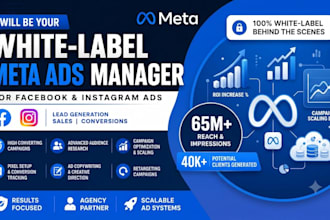 be your white label meta ads manager for digital marketing agencies