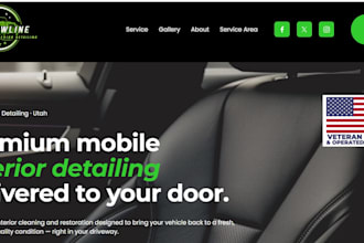design squarespace website for coach local service business ai automation agency