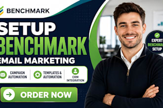 setup benchmark email marketing email workflow benchmark crm integration