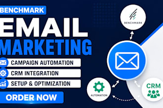 setup benchmark email marketing and campaign automation crm integration