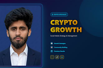 grow your crypto telegram and  discord community