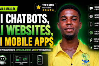 develop ai chatbots, ai apps and ai websites