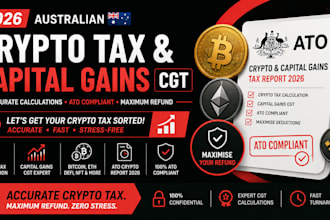 calculate your australian crypto tax, capital gains cgt for your ato tax return