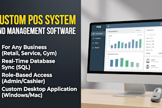 develop a custom pos system and inventory management software