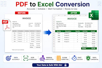 convert pdf to excel with perfect formatting and ocr