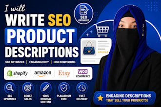 write SEO product descriptions for ecommerce