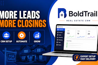 setup customize and automate boldtrail CRM for real estate agents