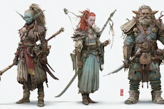character illustration or concept art