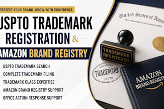 file your uspto trademark registration and amazon brand registry