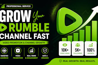 rumble channel promotion, rumble channel monetization, rumble video promotion