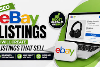 create SEO ebay listings