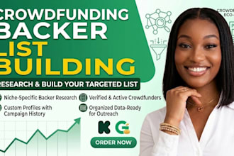 research and build a targeted crowdfunding backers list for your campaign