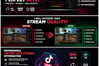 professionally set up your tiktok live studio for streaming