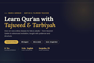 teach quran with tajweed