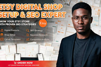 set up and optimize your etsy shop for SEO