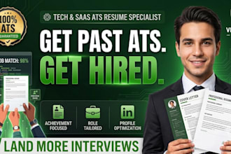 write technical ats resume and cover letter for developers and engineers