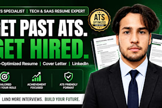 write technical ats resume and cover letter for developers and engineers