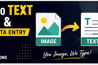 do image to text typing and accurate data entry work