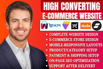 create shopwired ekm volusion ecwid duda shift4shop showit website store design