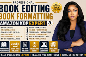 professionally edit and format your amazon KDP book