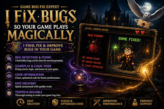 fix bugs in your game in HTML, CSS and javascript