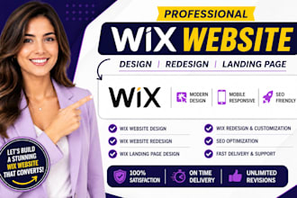 wix website redesign wix website design wix landing page design, wix redesign